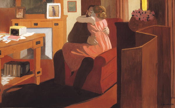 Intimacy by Felix Edouard Vallotton, 1898